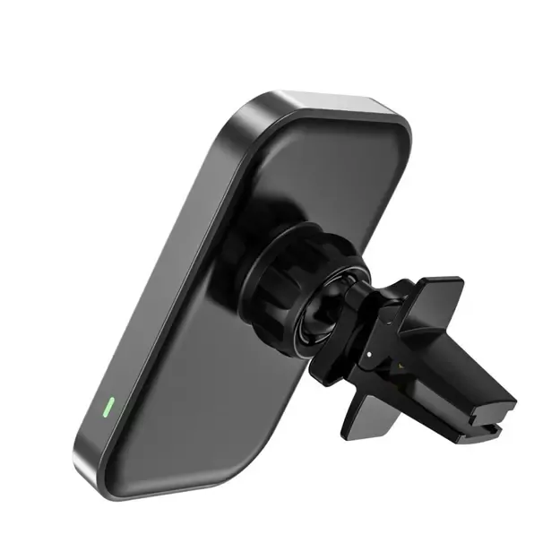 Tech-Protect CW19 MagSafe magnetic car holder with 15W inductive charger for air vent - black 3