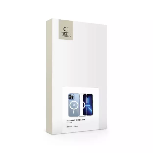 Tech-Protect MagMat MagSafe iPhone 13 Case - Clear 4