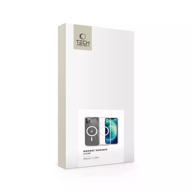 Tech-Protect MagMat MagSafe iPhone 11 Pro Case - Clear 5