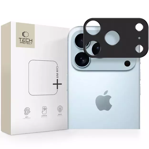 Tech-Protect Camalloy Fit+ Case for iPhone 17 Pro Max - Black