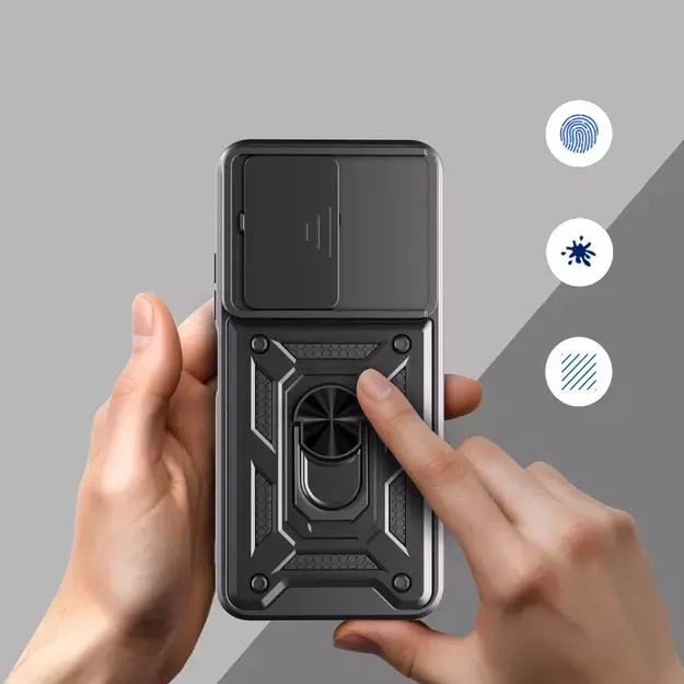 Tech-Protect CamShield Pro Case for Xiaomi Redmi 15C - Black 1