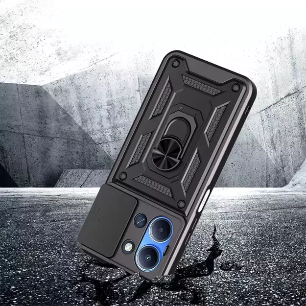 Tech-Protect CamShield Pro Case for Xiaomi Redmi 15C - Black 4