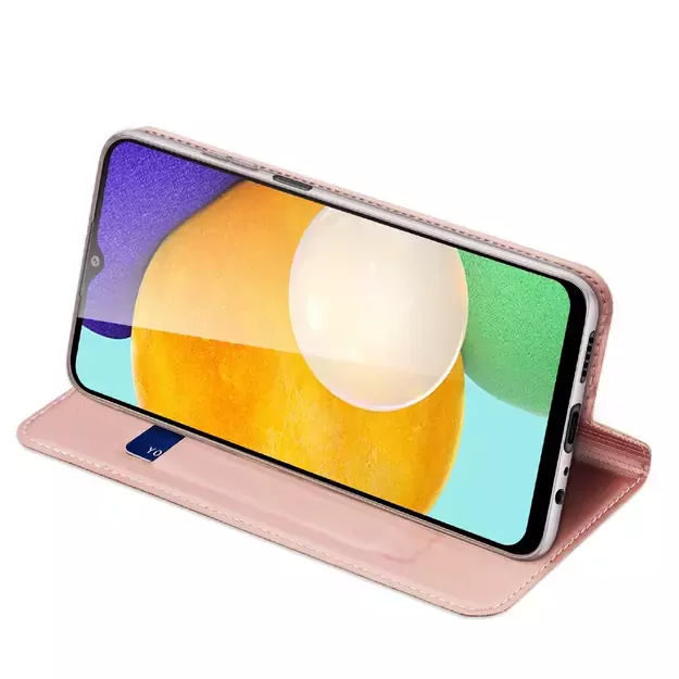 Dux Ducis Skin Pro Bookcase type case for Samsung Galaxy A03s pink 5