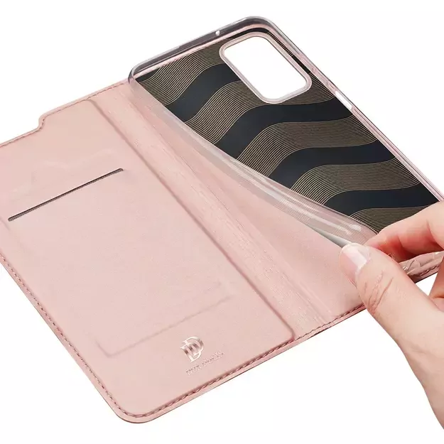 Dux Ducis Skin Pro Bookcase type case for Samsung Galaxy A03s pink 7
