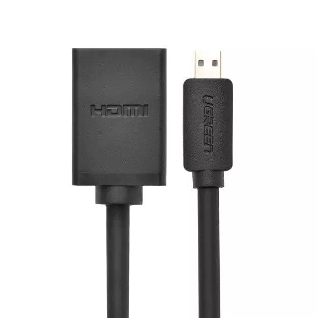 Ugreen cable adapter cable HDMI adapter - micro HDMI 19 pin 20cm black (20134) 9