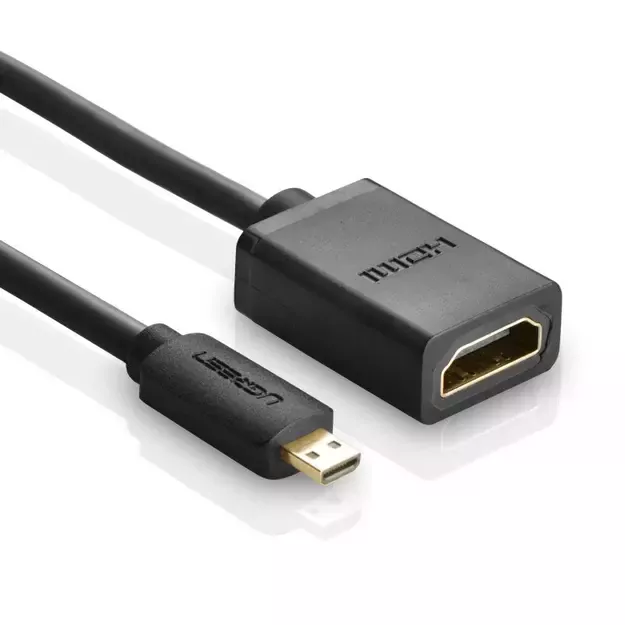 Ugreen cable adapter cable HDMI adapter - micro HDMI 19 pin 20cm black (20134) 7