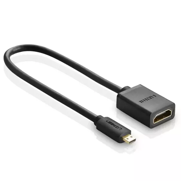 Ugreen cable adapter cable HDMI adapter - micro HDMI 19 pin 20cm black (20134) 6
