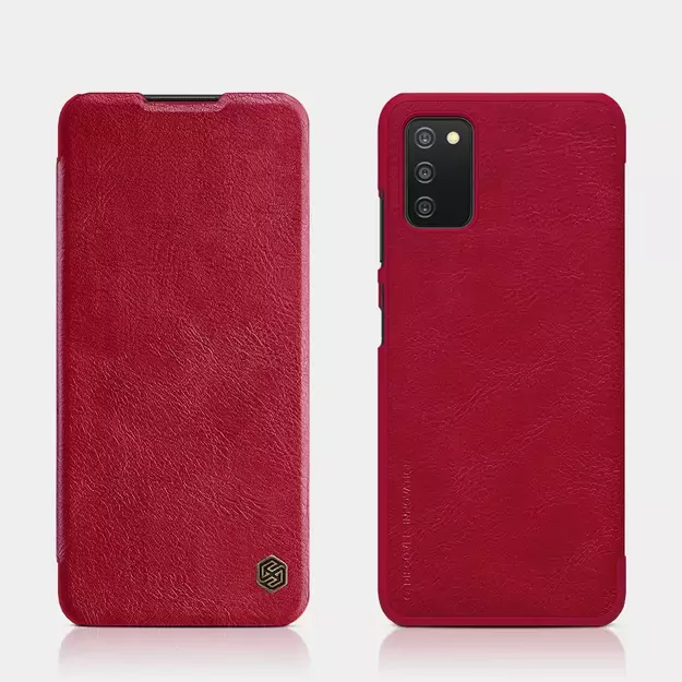 Nillkin Qin leather holster case for Samsung Galaxy A03s black 17