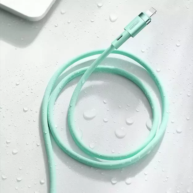Joyroom Liquid Silicone Data Cable N2 USB-A / Lightning 2.4A 1.2m - White 8