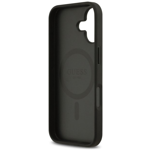 Guess 4G Circle Classic Logo MagSafe case for iPhone 17 - black 6
