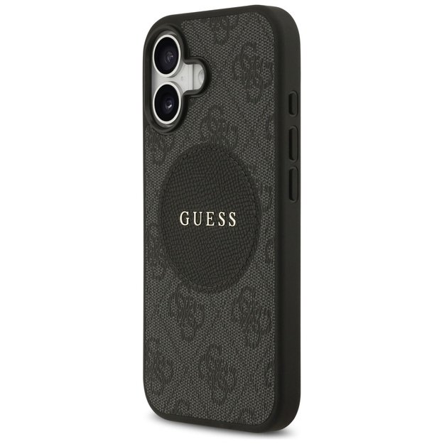 Guess 4G Circle Classic Logo MagSafe case for iPhone 17 - black 1