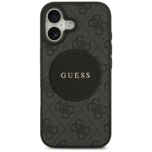 Guess 4G Circle Classic Logo MagSafe case for iPhone 17 - black 2