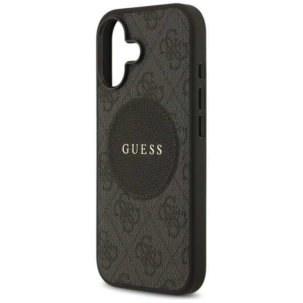 Guess 4G Circle Classic Logo MagSafe case for iPhone 17 - black 5