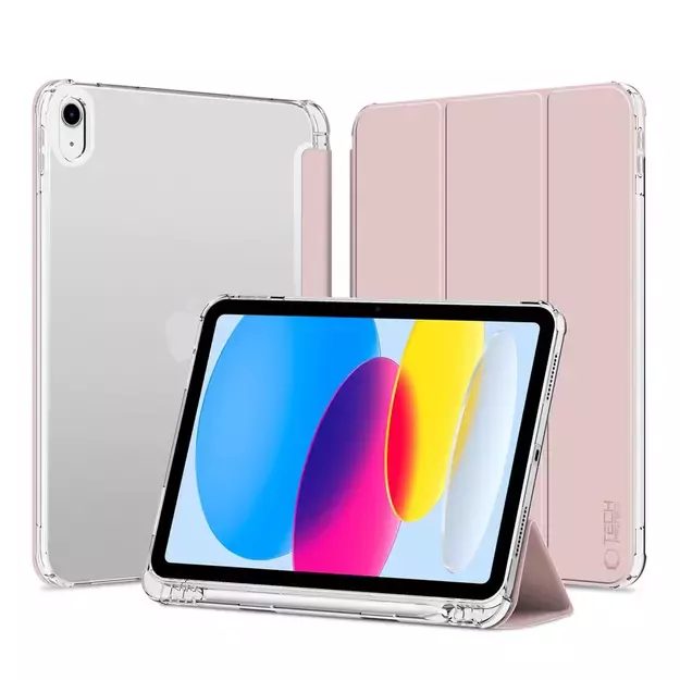 Tech-Protect SC Pen Hybrid Case for iPad 10.9&quot  2022 - Pink