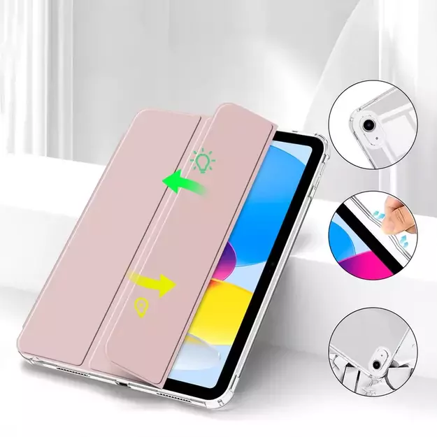 Tech-Protect SC Pen Hybrid Case for iPad 10.9&quot  2022 - Pink 10