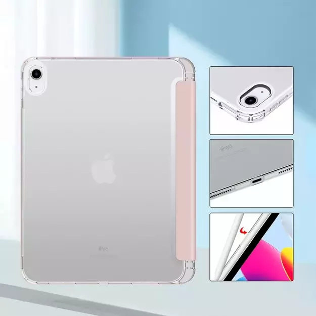 Tech-Protect SC Pen Hybrid Case for iPad 10.9&quot  2022 - Pink 9