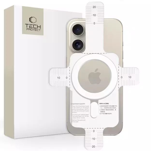 Tech-Protect MagMat MagSafe Magnetic Ring Universal - White