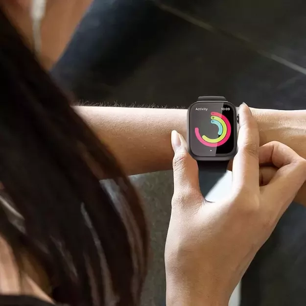 Tech-Protect Defense360 case for Apple Watch 7 / 8 / 9 (45 mm) - titanium orange 10