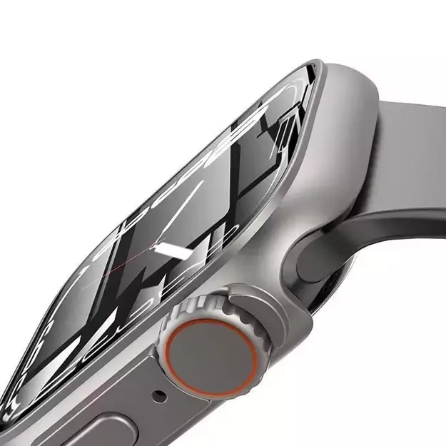 Tech-Protect Defense360 case for Apple Watch 7 / 8 / 9 (45 mm) - titanium orange 8