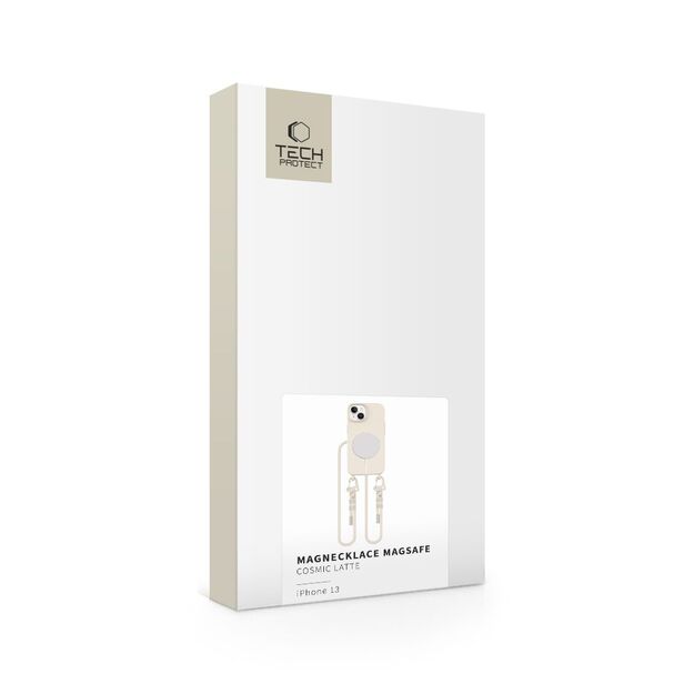 Tech-Protect MagNecklace MagSafe iPhone 13 Case - Beige 5