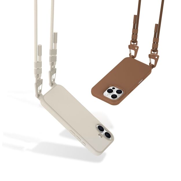Tech-Protect MagNecklace MagSafe iPhone 13 Case - Beige 4