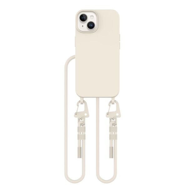 Tech-Protect MagNecklace MagSafe iPhone 13 Case - Beige 2