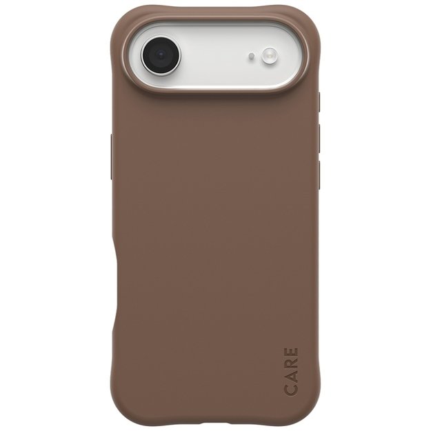 CARE by PanzerGlass Fashionable Samba MagSafe Case for iPhone Air - Brown 1