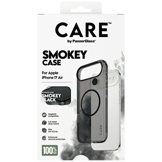 CARE by PanzerGlass Flagship Urban Explorer w. Black MagSafe Case for iPhone Air - Black 4