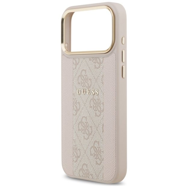 Guess 4G Stripe MagSafe Case for iPhone 17 Pro Max - Pink 5