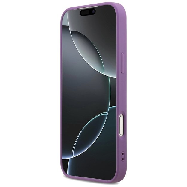 Guess Fixed Glitter Big 4G case for iPhone 17 Pro Max - purple 4