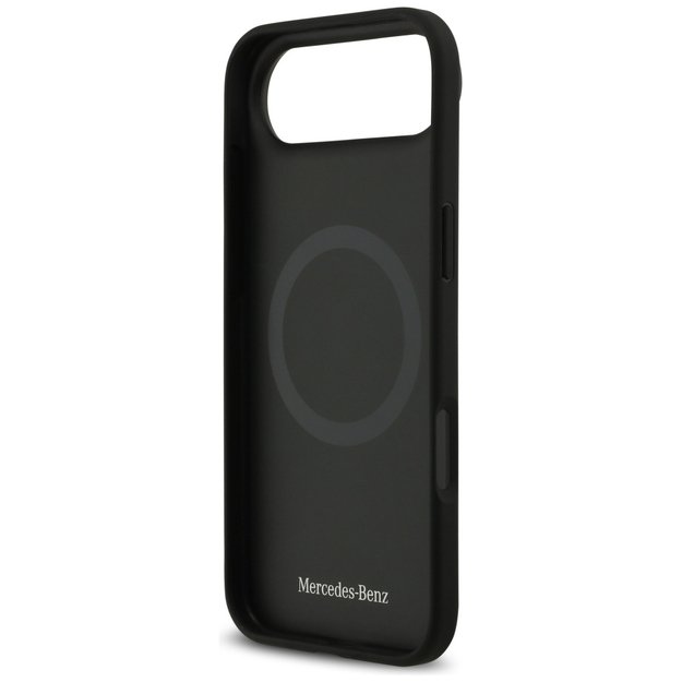 Mercedes Leather Laurel Leaves MagSafe Case for iPhone Air - Black 6