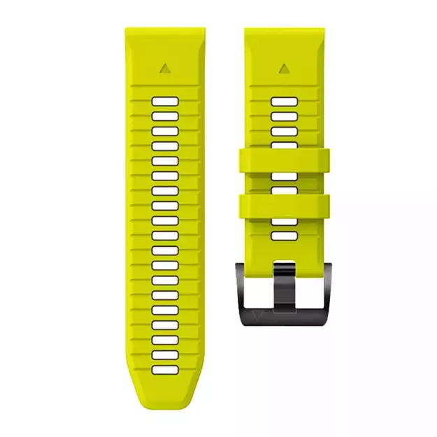 Tech-Protect IconBand Pro Strap for Garmin Fenix 3 / 5X / 3HR / 5X Plus / 6X / 6X Pro / 7X - Lime Black 3