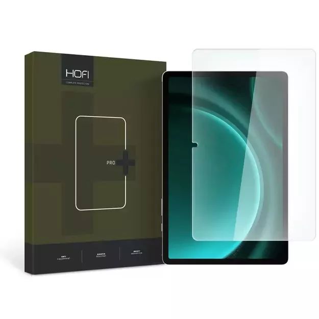 Tech-Protect Hofi Glass Pro+ Tempered Glass for Samsung Galaxy Tab S9 FE+ 12.4&quot  X610 / X616B - with black frame
