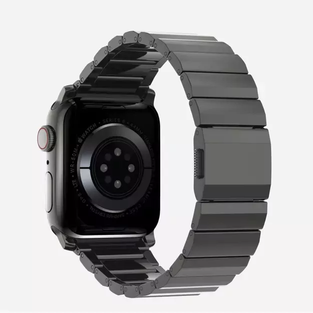 Tech-Protect SteelBand for Apple Watch 4 / 5 / 6 / 7 / 8 / 9 / SE / Ultra 1 / 2 (42/44/45/49 mm) - black 1