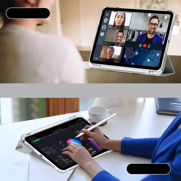 Tech-Protect SC Pen Hybrid Case for iPad 10.9&quot  2022 - Gray 6