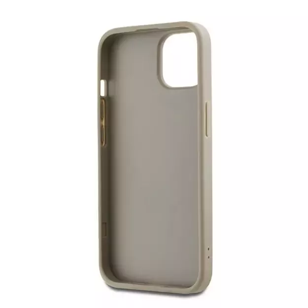 DKNY Wrist Strap Stock Logo case for iPhone 15 / 14 / 13 - beige 5