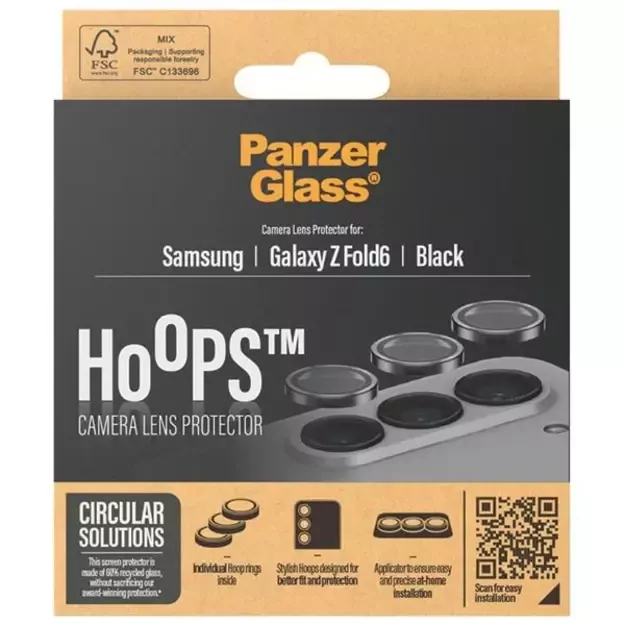 PanzerGlass Hoops Camera protection for Samsung Galaxy Z Fold 6 6