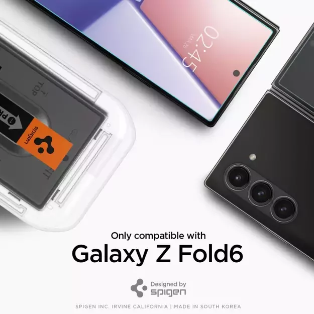 Spigen Glas.tR EZ Fit Tempered Glass for Samsung Galaxy Z Fold 6 - 2 pcs. 21