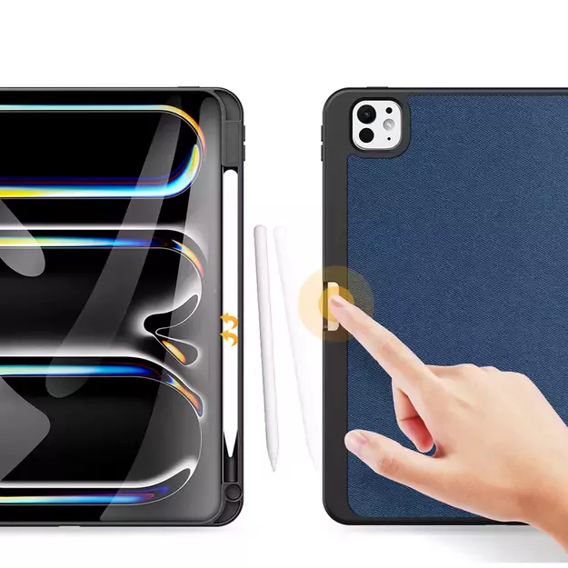 Dux Ducis Domo case with flap and smart sleep for Xiaomi Pad 6 / 6 Pro - blue 15