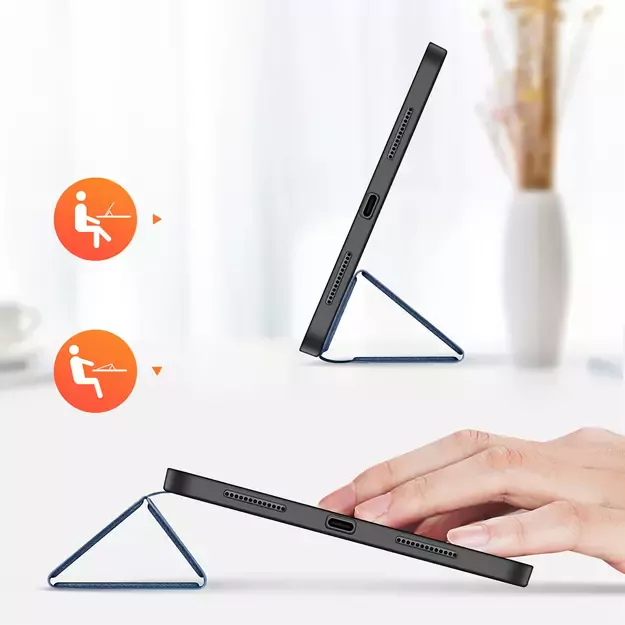 Dux Ducis Domo case with flap and smart sleep for Xiaomi Pad 6 / 6 Pro - blue 17
