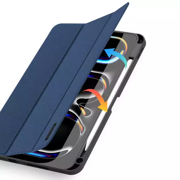Dux Ducis Domo case with flap and smart sleep for Xiaomi Pad 6 / 6 Pro - blue 21
