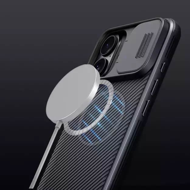 Nillkin CamShield Pro Magnetic Case for iPhone 16 - black 31