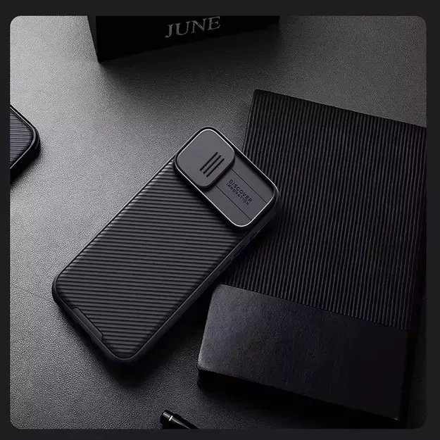 Nillkin CamShield Pro Magnetic Case for iPhone 16 - black 1