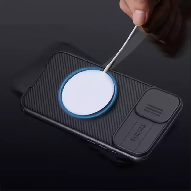 Nillkin CamShield Pro Magnetic Case for iPhone 16 - black 32