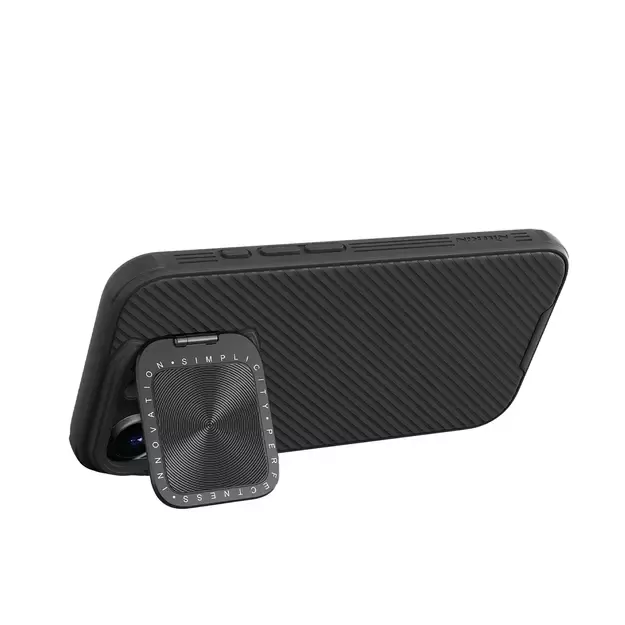 Nillkin CamShield Prop Case for iPhone 16 Pro Max with Camera Cover and Stand - Black 11