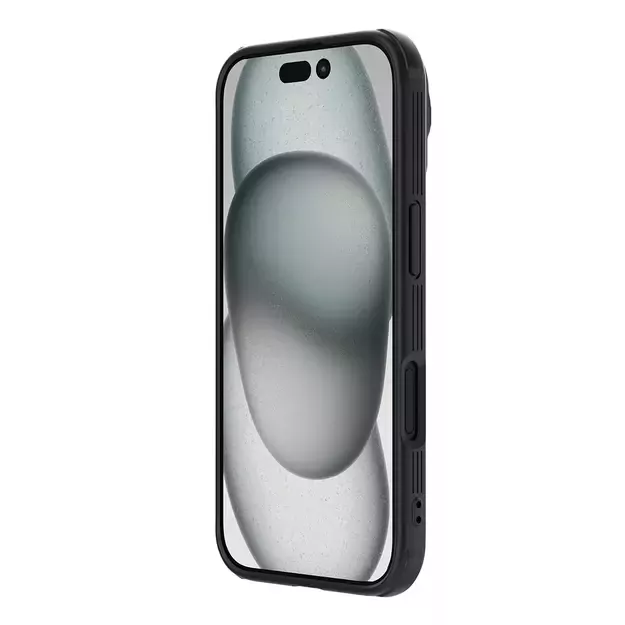 Nillkin CamShield Prop Case for iPhone 16 Pro Max with Camera Cover and Stand - Black 10