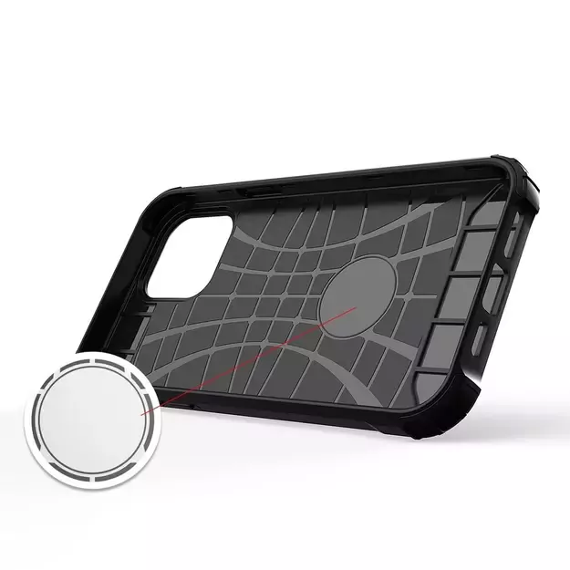 Hybrid Armor case iPhone 14 Pro armored hybrid case black 7