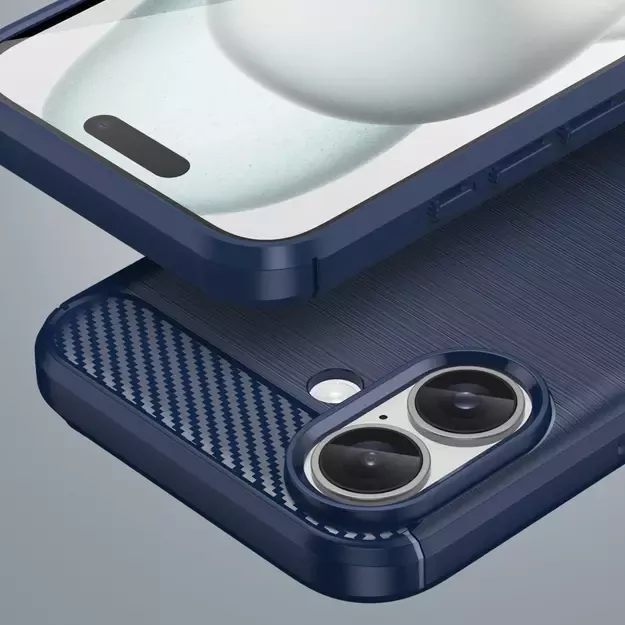 Carbon Case for iPhone 16 Plus - Blue 7