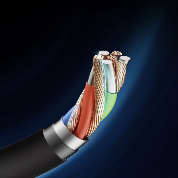 Cuktech CKCTC615NCBK USB-C 6A 240W Cable 1.5m - Black 5