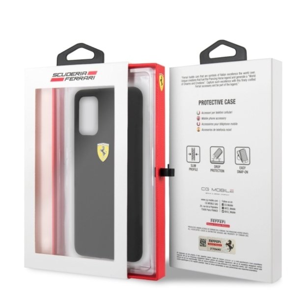 Ferrari Hardcase FESSIHCS67BK S20+ G985 black/black Silicone 6